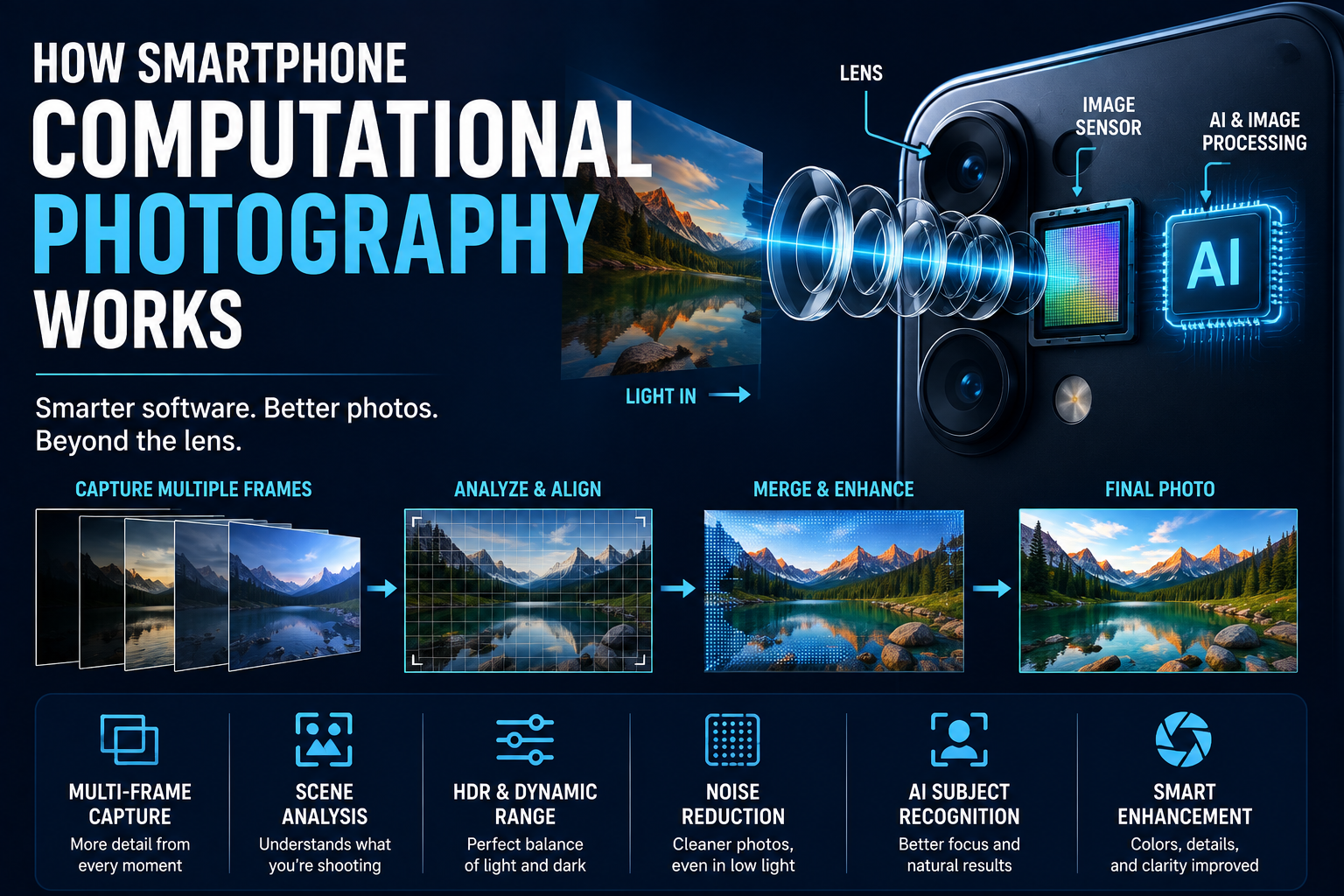 How Smartphone Computational Photography Works