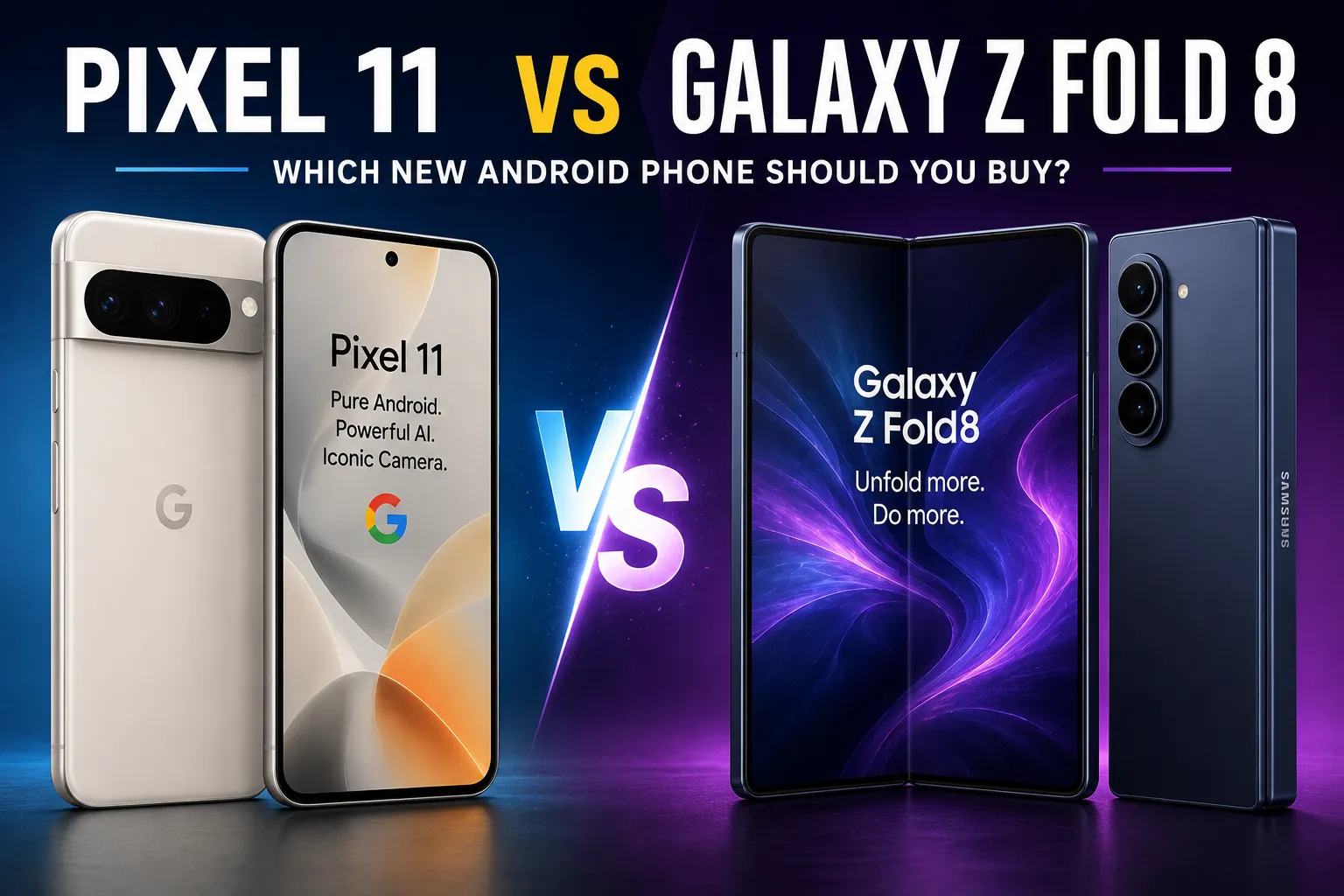 Pixel 11 vs Galaxy Z Fold 8: Which New Android Phone Should You Buy?