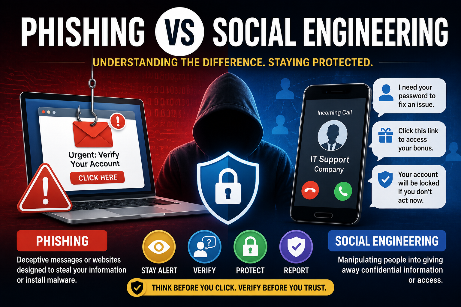 Phishing Versus Social Engineering Explained