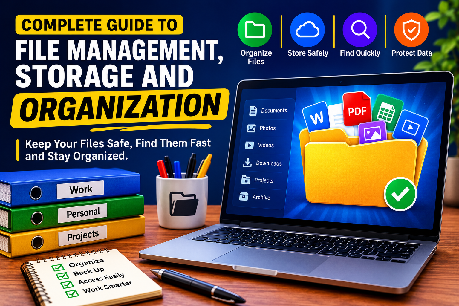 Complete Guide to File Management, Storage and Organization