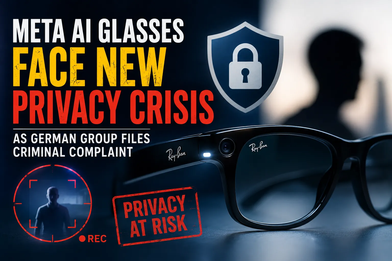 Meta AI Glasses Face New Privacy Crisis as German Group Files Criminal Complaint