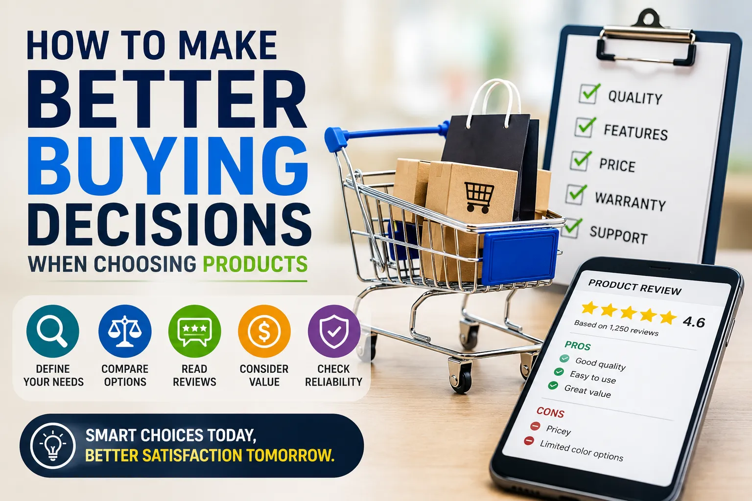 How to Make Better Buying Decisions When Choosing Products