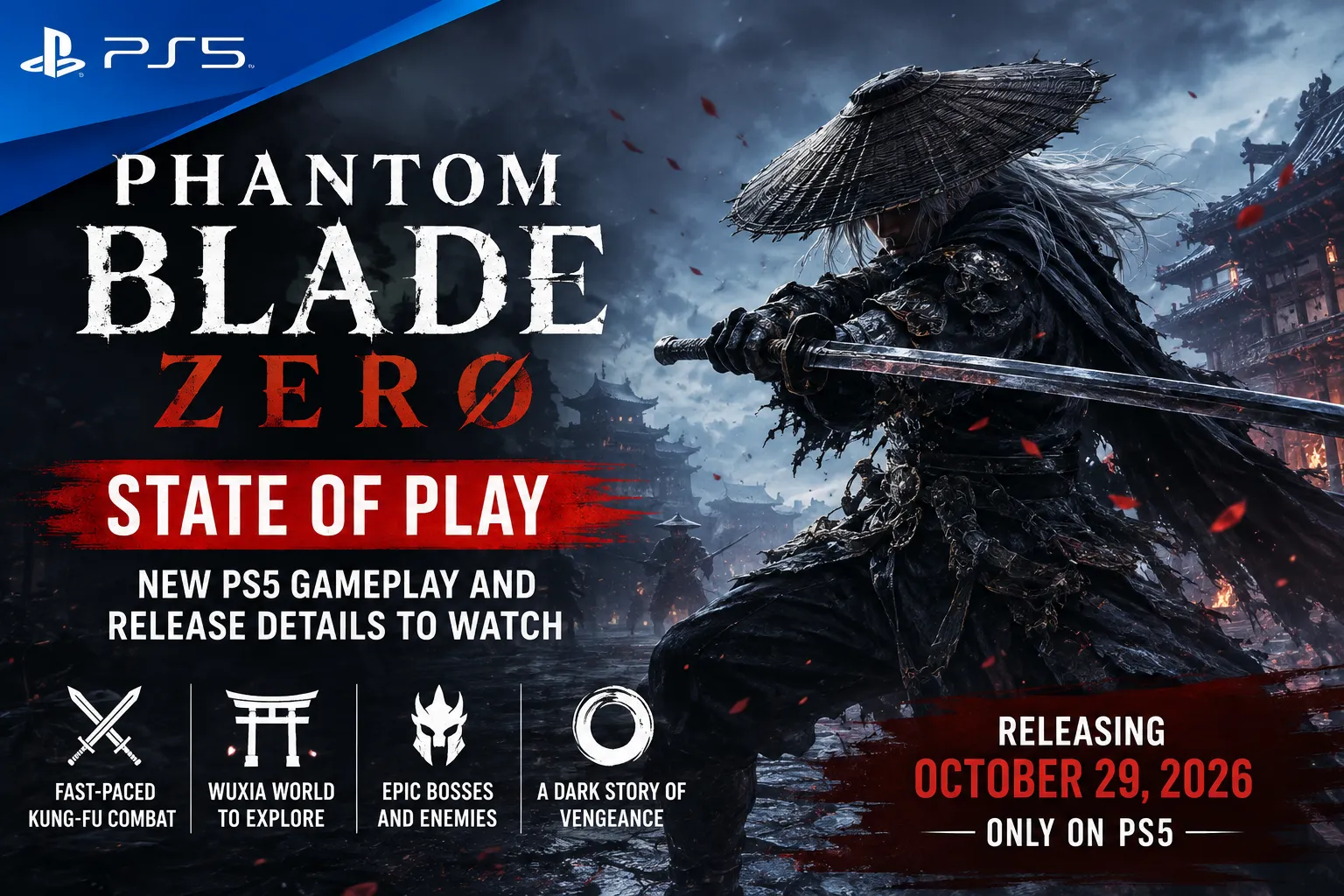 Phantom Blade Zero State of Play: New PS5 Gameplay and Release Details to Watch
