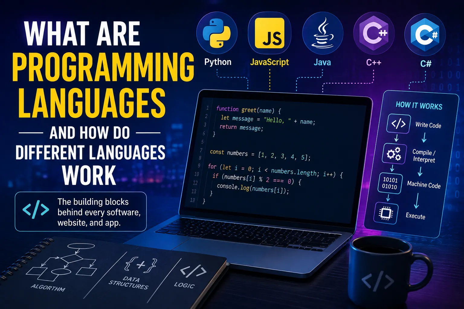 What Are Programming Languages and How Do Different Languages Work?