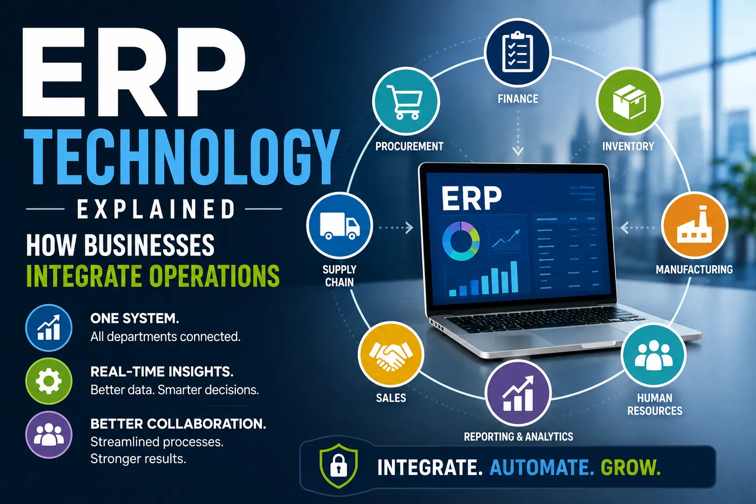 ERP Technology Explained: How Businesses Integrate Operations