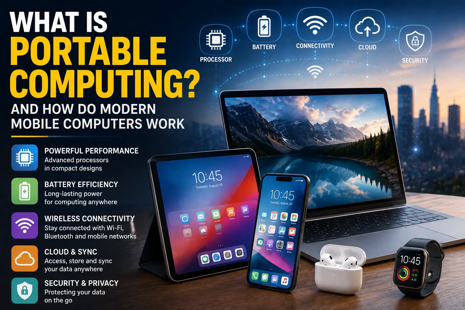 What Is Portable Computing and How Do Modern Mobile Computers Work?