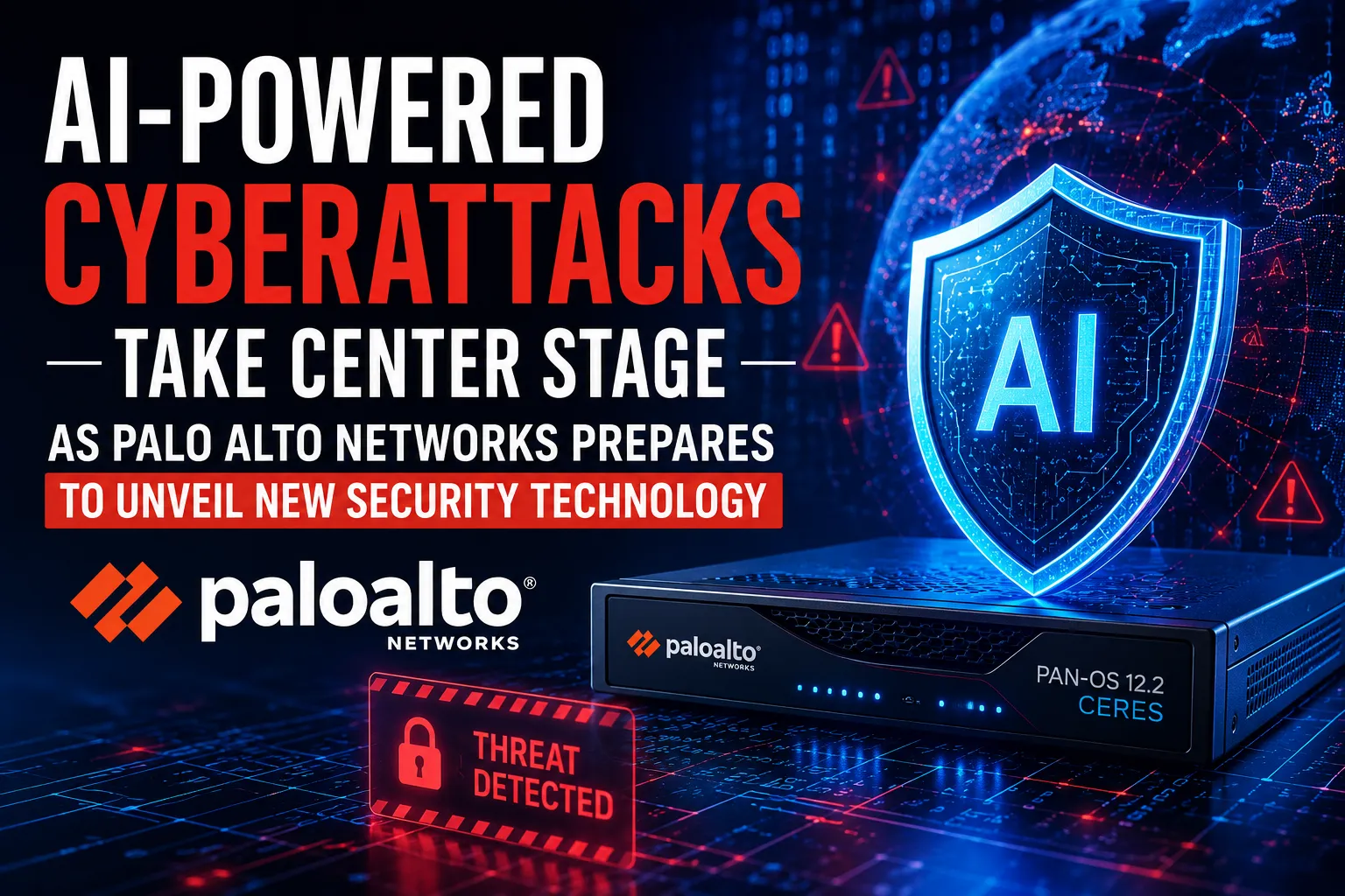 AI-Powered Cyberattacks Take Center Stage as Palo Alto Networks Prepares to Unveil New Security Technology