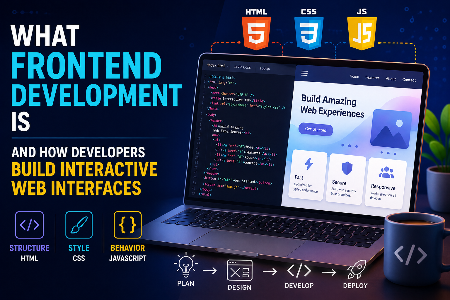 What Frontend Development Is and How Developers Build Interactive Web Interfaces