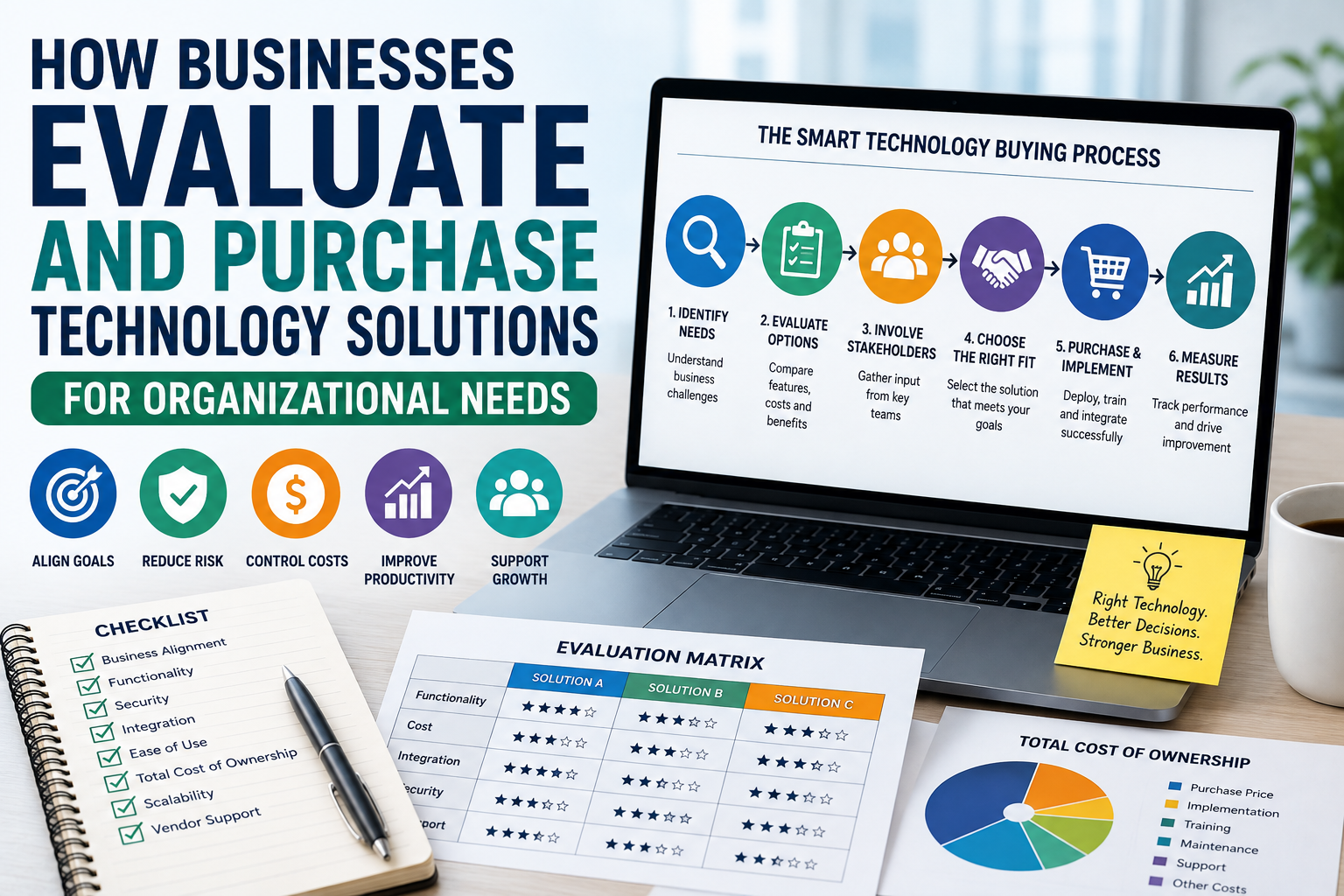 How Businesses Evaluate and Purchase Technology Solutions for Organizational Needs
