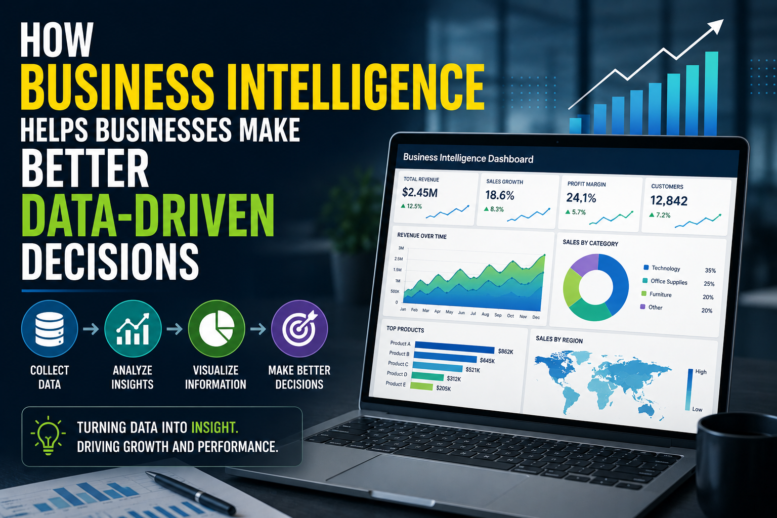 How Business Intelligence Helps Businesses Make Better Data-Driven Decisions