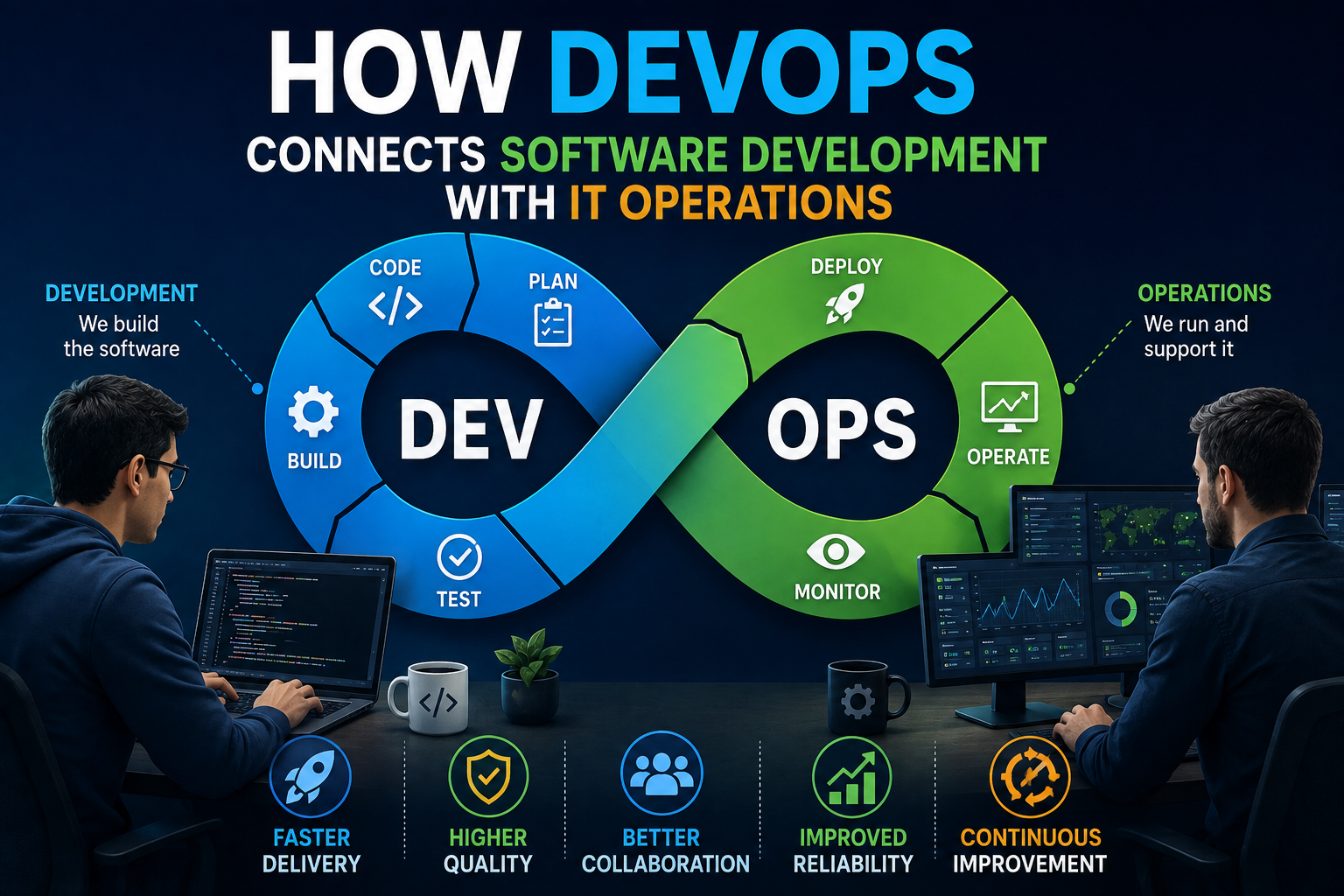 How DevOps Connects Software Development With IT Operations