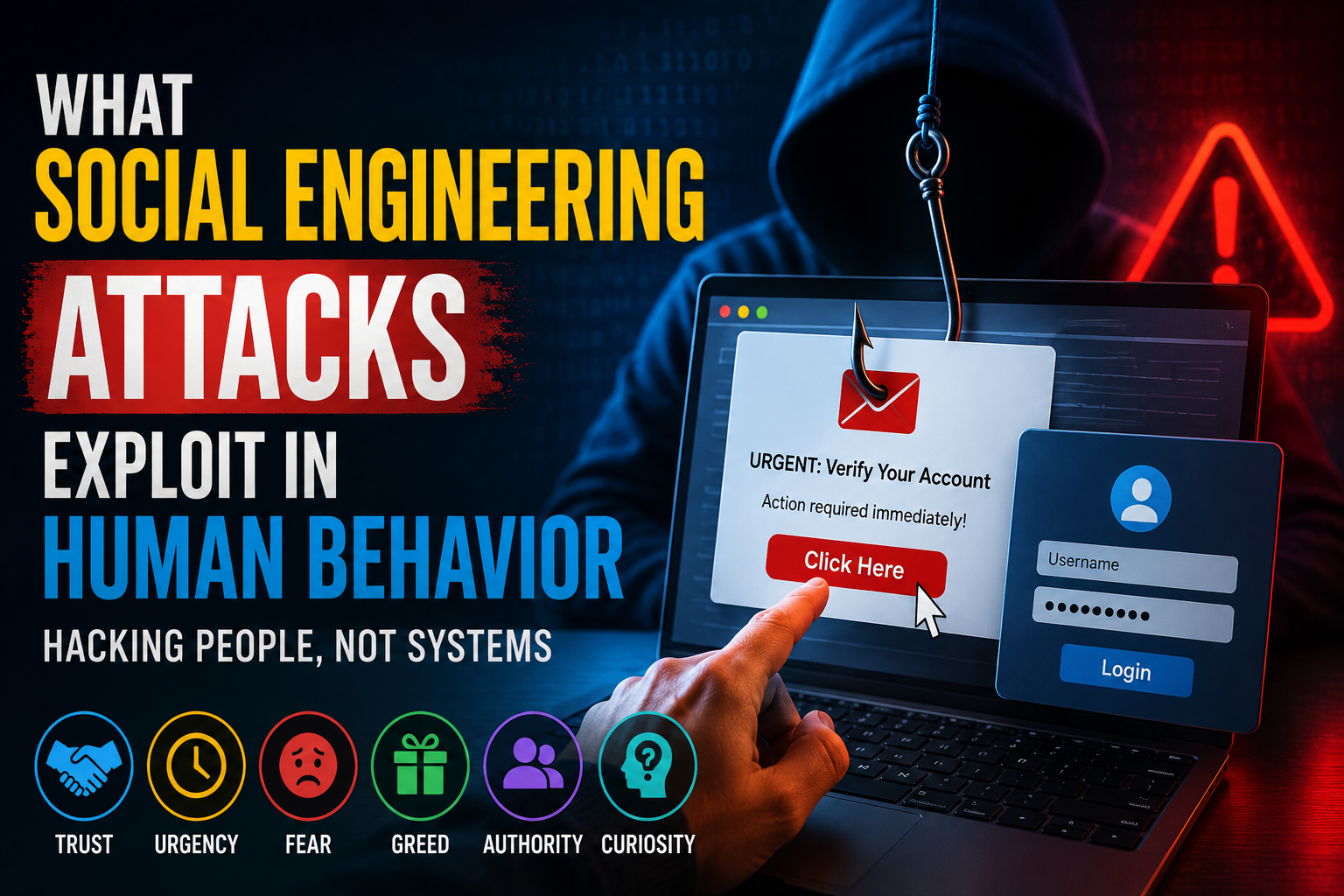 What Social Engineering Attacks Exploit in Human Behavior