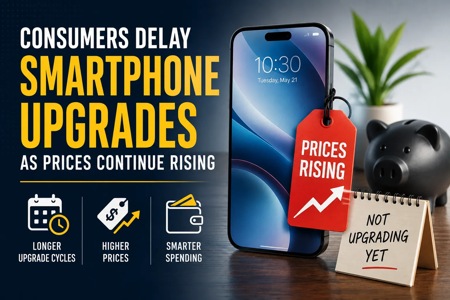 Consumers Delay Smartphone Upgrades as Prices Continue Rising