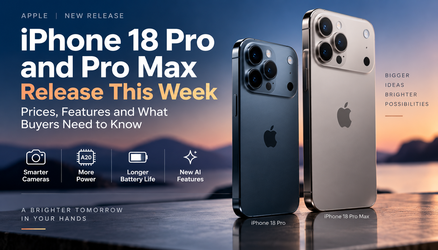 iPhone 18 Pro and Pro Max Release This Week: Prices, Features and What Buyers Need to Know