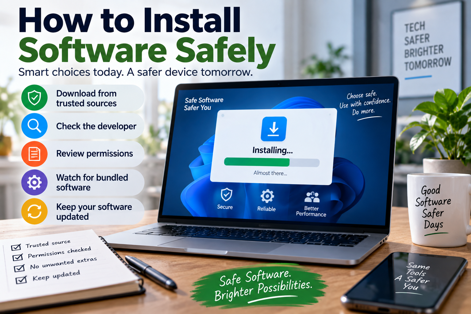 How to Install Software Safely